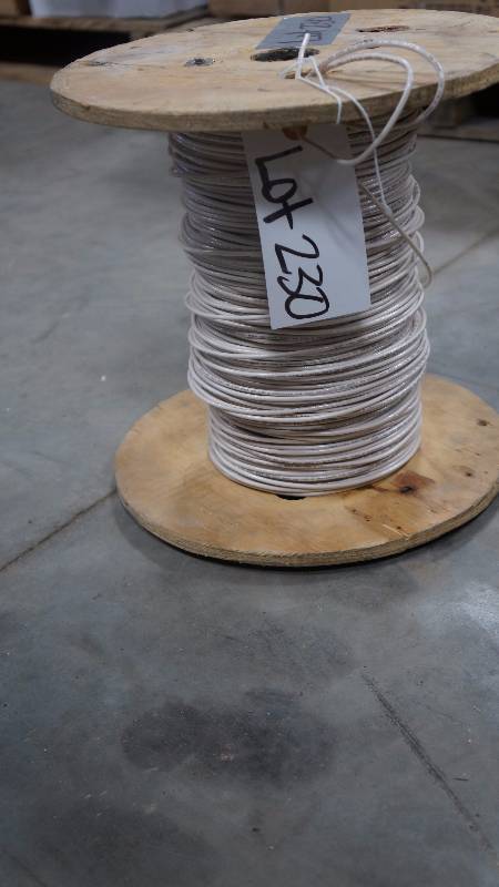lot 230 image: NEW Partial Spool of Triangle PWG 12 AWG Type THHN Wire