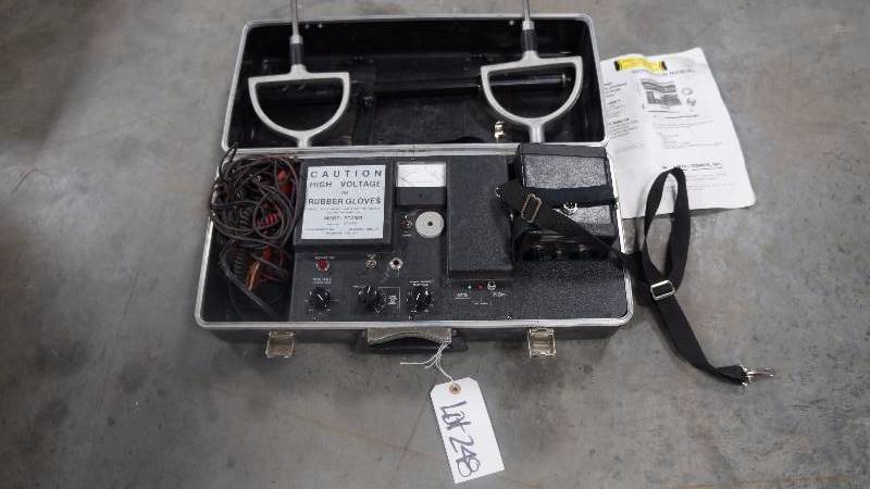 lot 248 image: Aqua-Tronics, Inc. EG 3000 Earth Gradient Cable Fault Locator