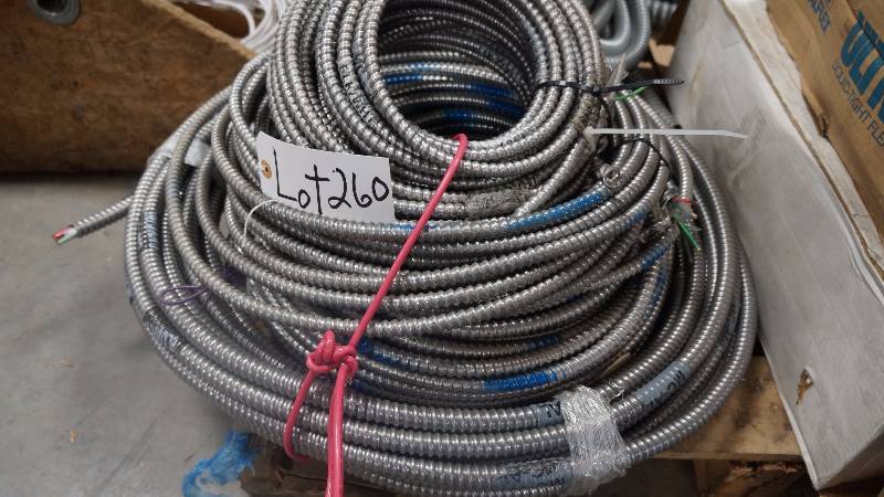 lot 260 image: Lot of Flexible Conduit