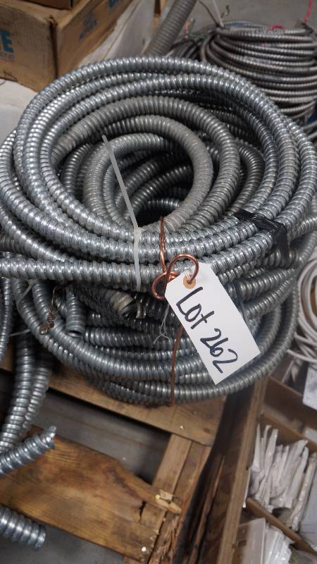 lot 262 image: Lot of Flexible Conduit