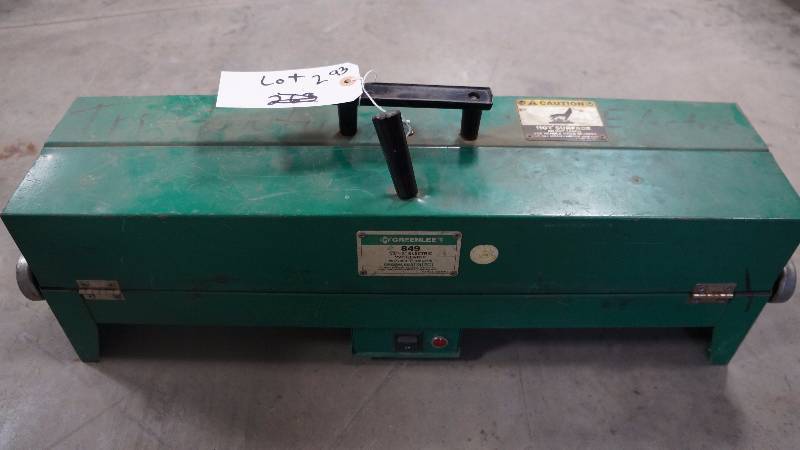 lot 293 image: GREENLEE Model 849 Electric PVC Heater