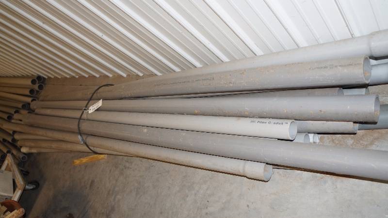 lot 650 image: Mixed Lot of PVC - Various Lengths & Diameters