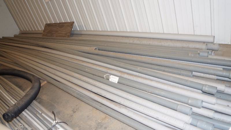 lot 649 image: Mixed Lot of PVC - Various Lengths & Diameters
