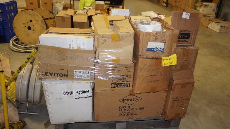 lot 585 image: Large Pallet Of TV And Phone Inventory