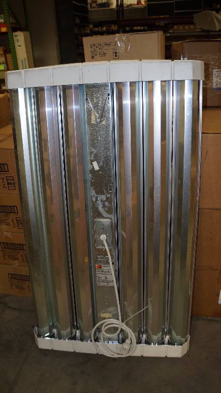 lot 566 image: Ruud Lighting 6x54W FLR T5 Industrial Lighting - Qty 1