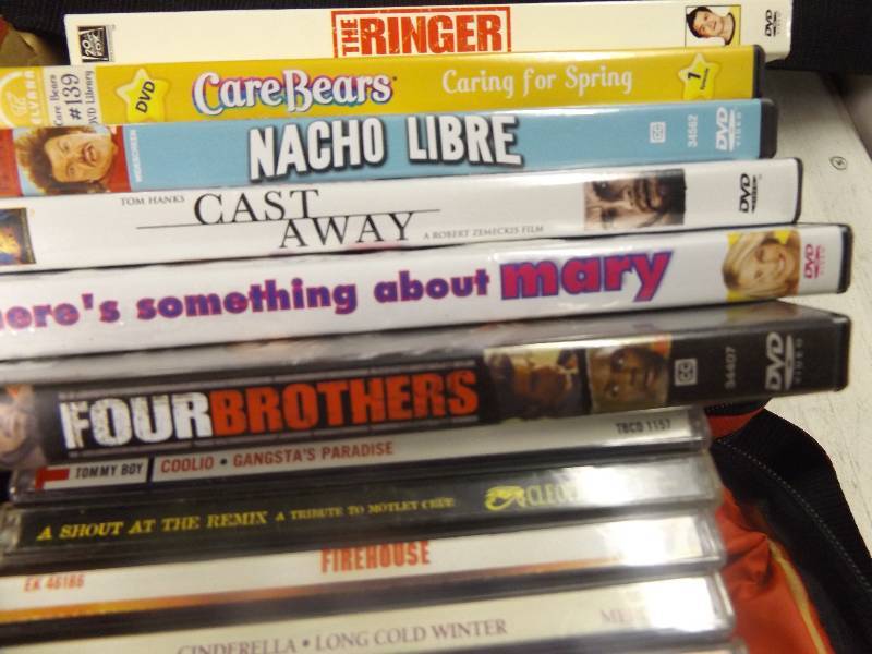 lot 412 image: DVDs and CDx