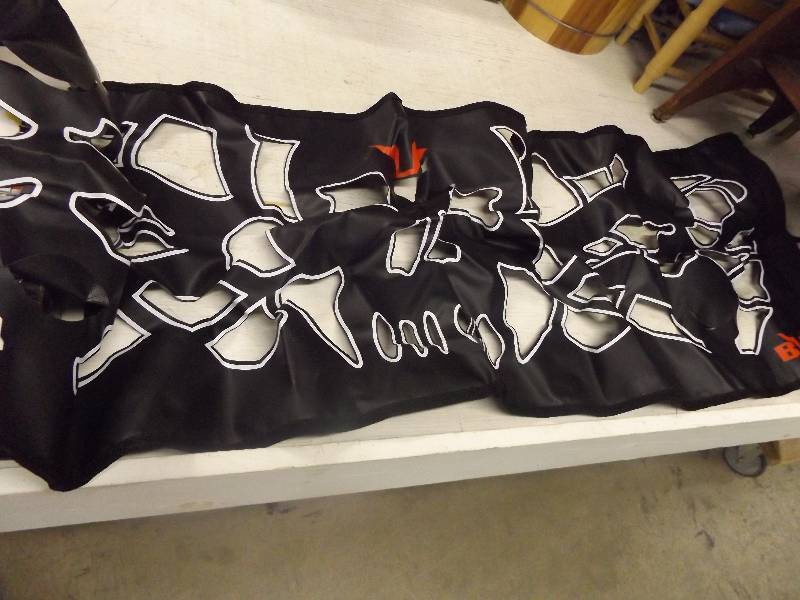 lot 413 image: Skull Tailgate Net