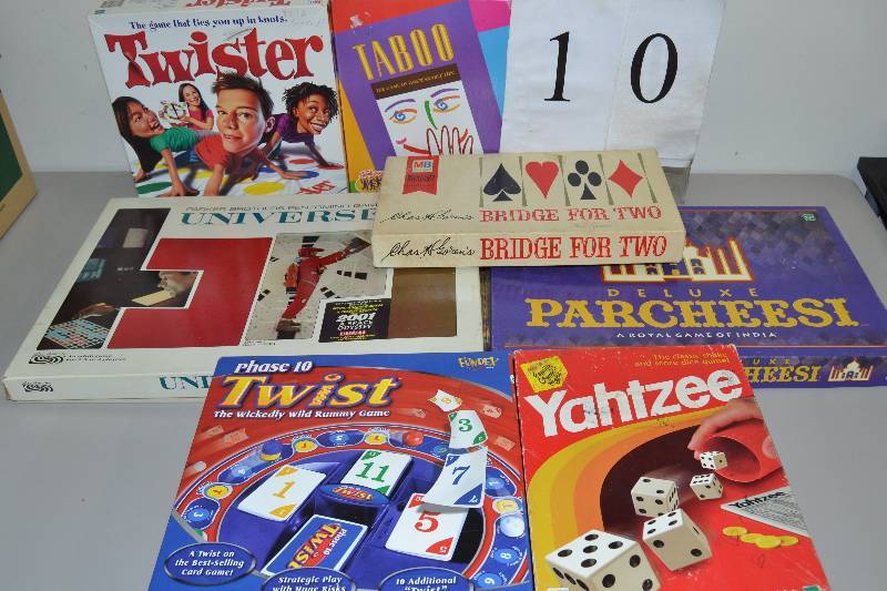 lot 10 image: Board Games