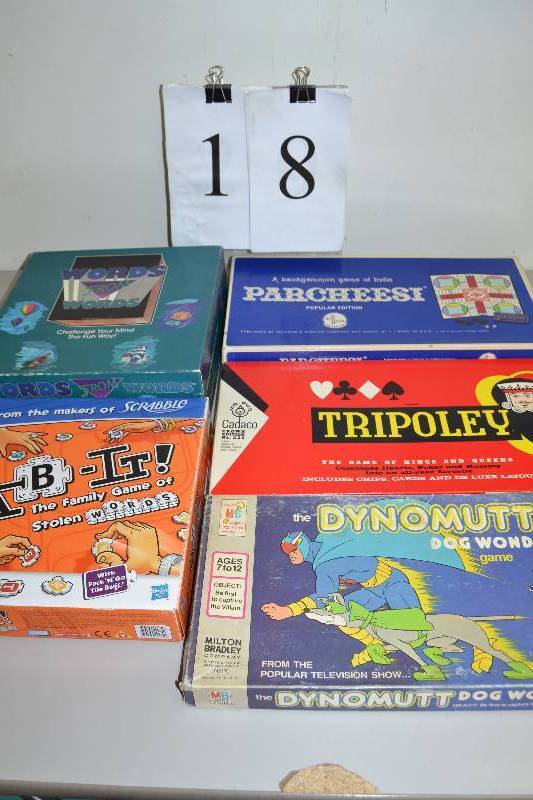 lot 18 image: Board Games