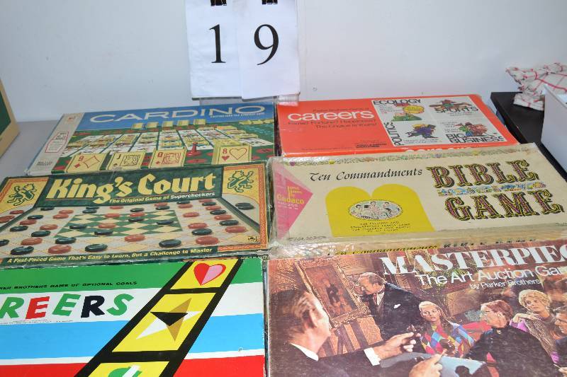 lot 19 image: Board Games