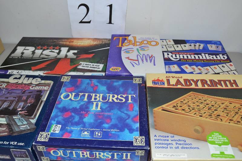 lot 21 image: Board Games