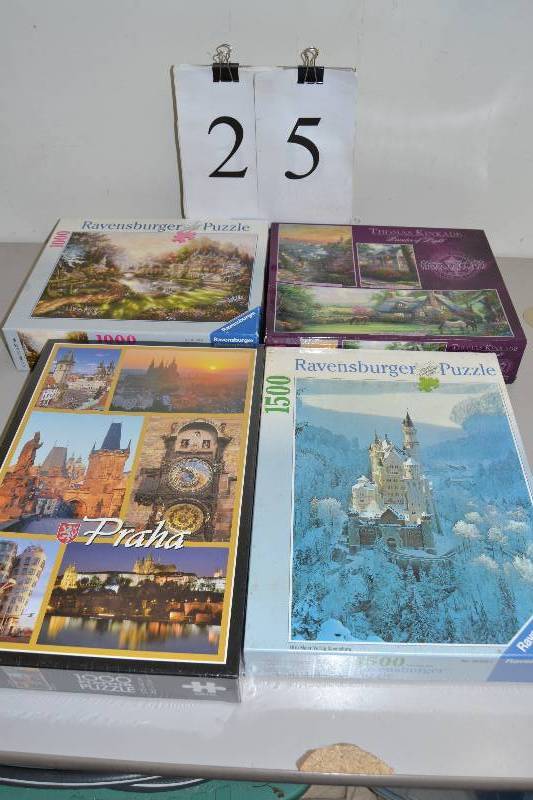 lot 25 image: Puzzles