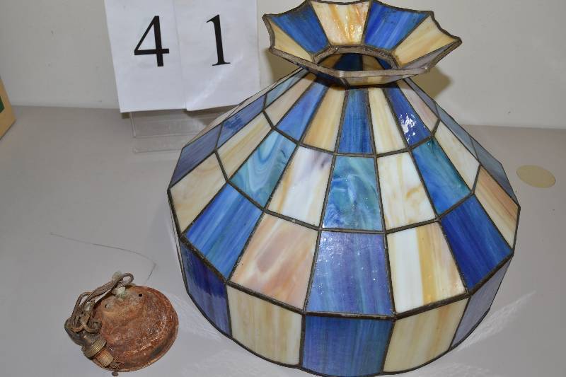 lot 41 image: Stained glass
