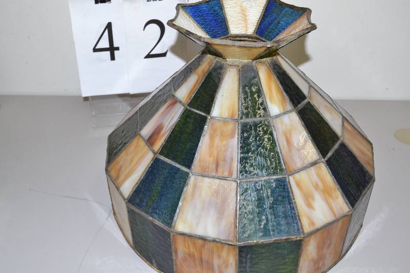 lot 42 image: Stained glass