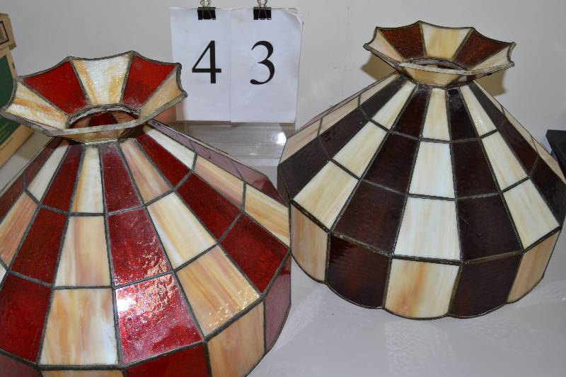 lot 43 image: Stained glass