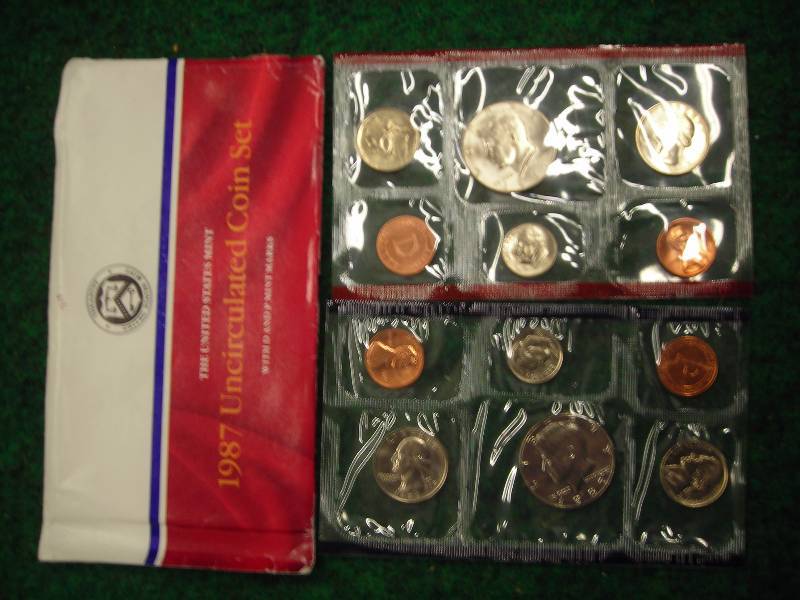 1987 Special Mint Set P & D
