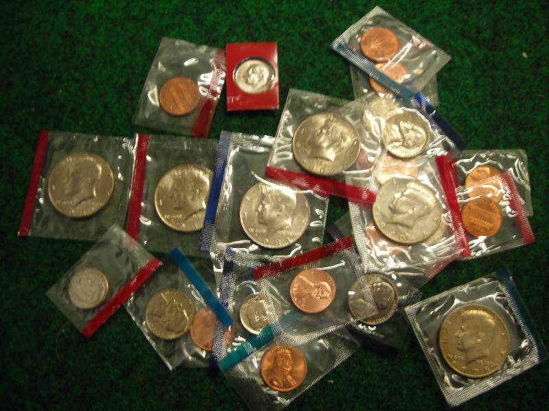 Bag Lot Of Misc. Special Mint Coins P & D