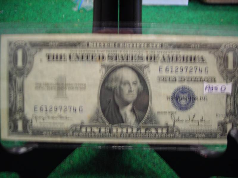 US $1 Silver Certificate Series 1935 D