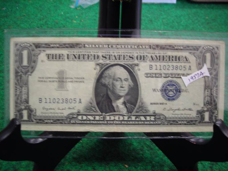 US $1 Silver Certificate Series 1957 A