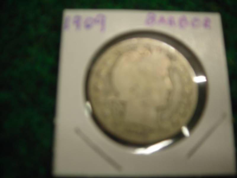 1909 Barber Quarter