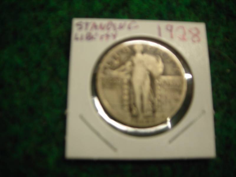 1928 Standing Liberty Quarter Strong Date