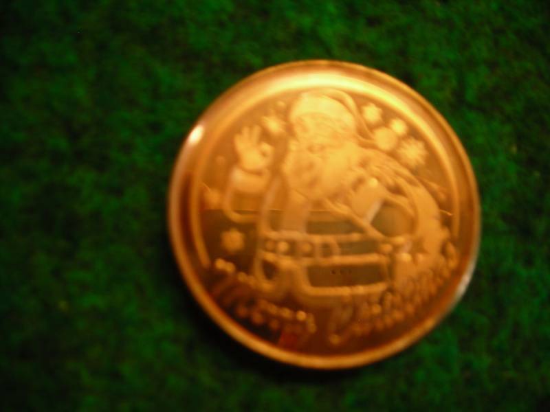1 Oz. Copper Round Commemorative .999 Fine