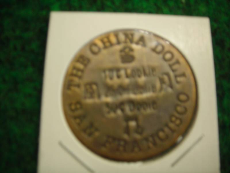 Brothel Token The China Doll San Fransisco