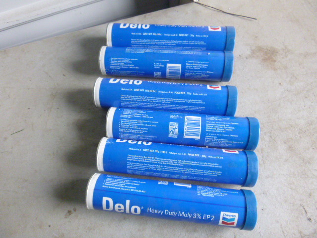 6 Tubes of Chevron Grease