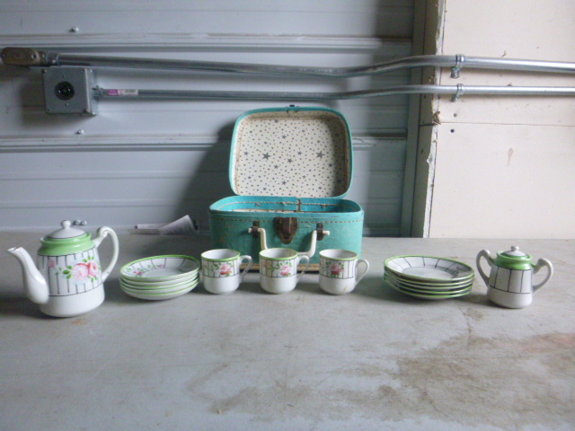 Tea Set in Case