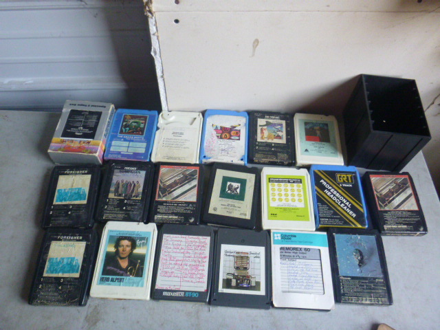 Miscellaneous 8 Track Tapes