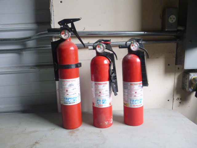 3 Fire Extinguishers