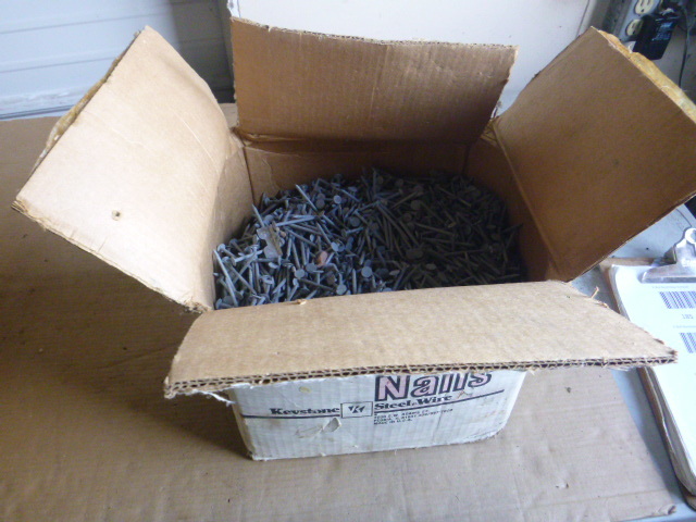 Box of Roofing Nails