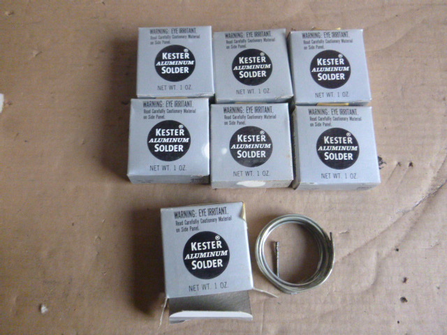 7 Boxes of Kester Aluminum Solder