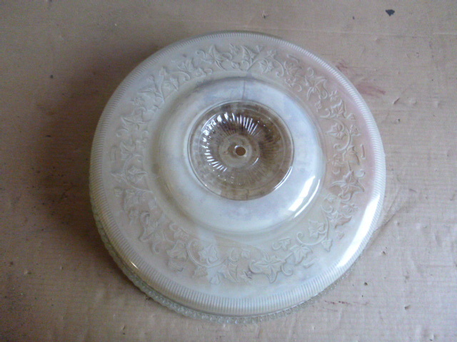 Vintage Glass Ceiling Cover