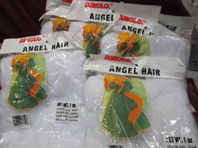 10 bags angel hair ...