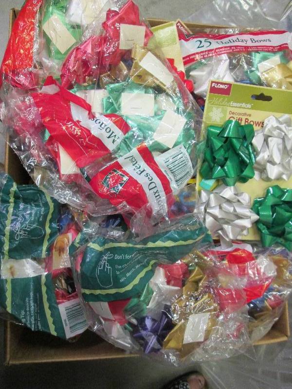 Christmas  Lot of OVER 300 bows...