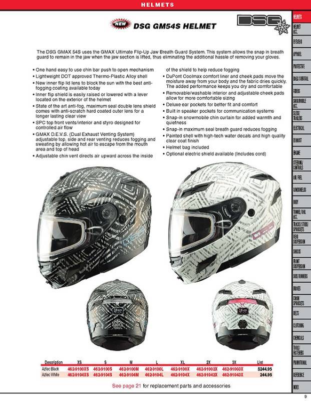 DMG GM54S Helmet - white