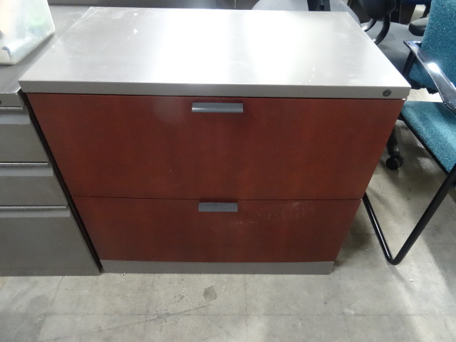 30 Metal 2 Drawer Lateral File