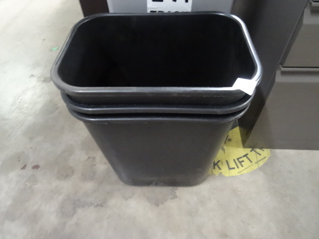 3 Plastic Hardware Bins 11 X 18 X 10
