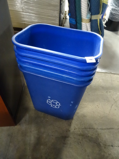 5 Plastic Recycling Baskets