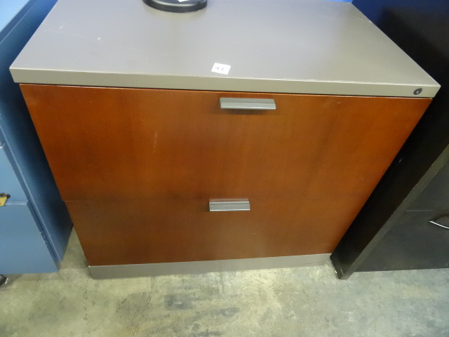 30 Metal 2 Drawer Lateral File