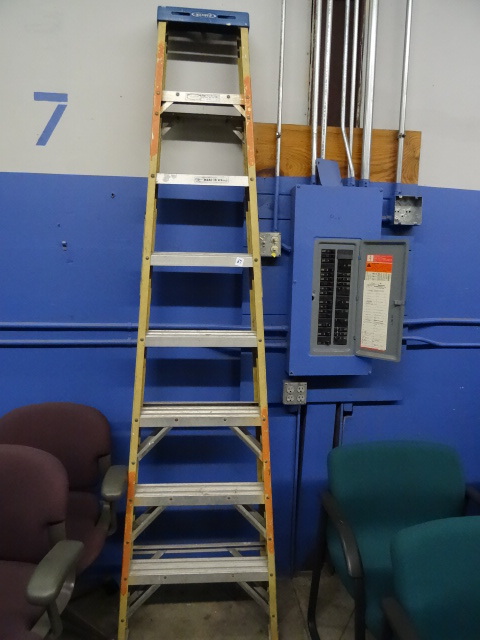 8 Werner Fiberglass Step Ladder