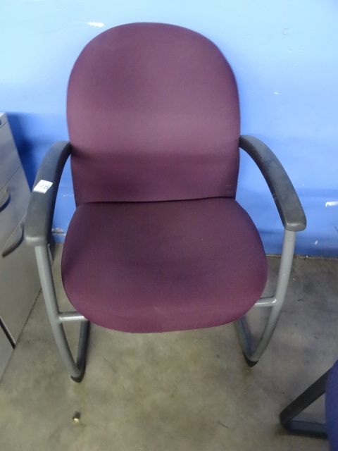 Metal Framed Side Chair