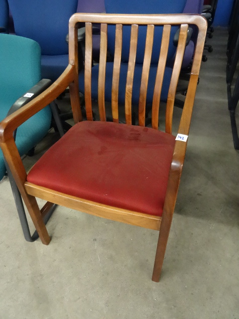 Wood Framed Side Chair