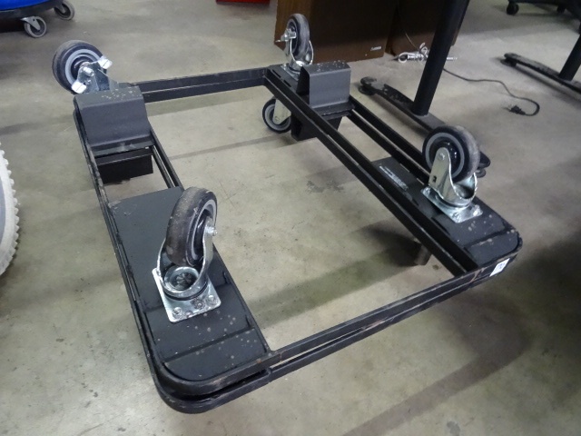 2 Metal 4 Wheel Dollies 24 X 30
