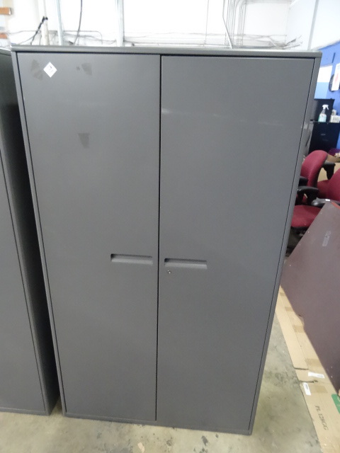 2 Door Metal Cabinet 3 Shelves
