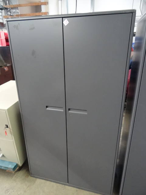 2 Door Metal Cabinet 3 Shelves