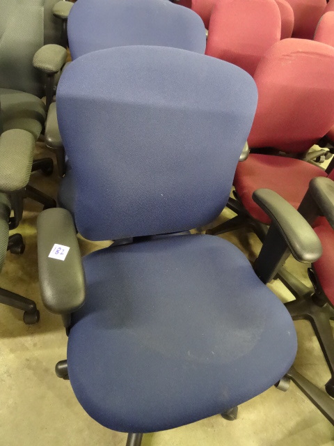 4 Matching Office Chairs on Wheels