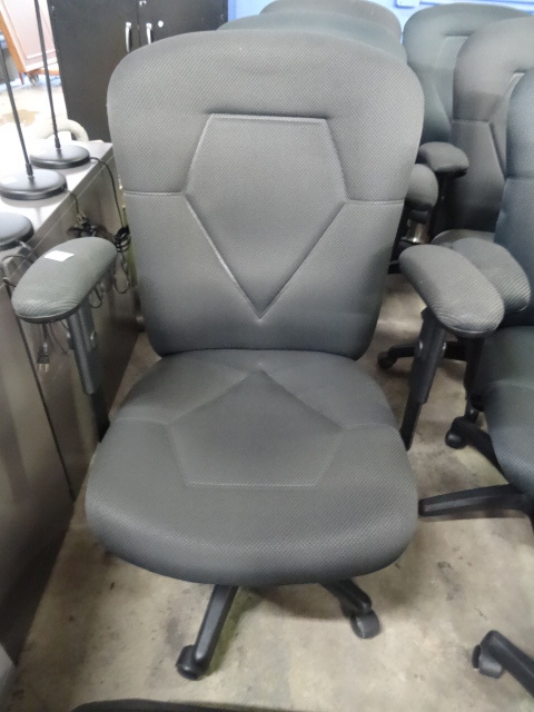 3 Matching Office Chairs on Wheels