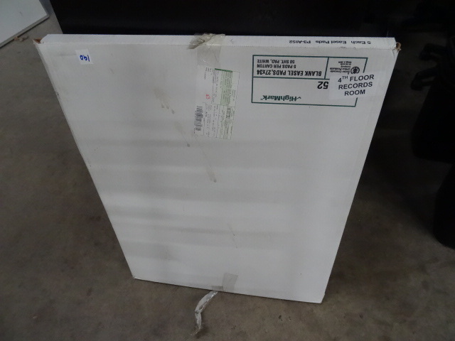 Blank Easel Pads. 4 Pads Per.